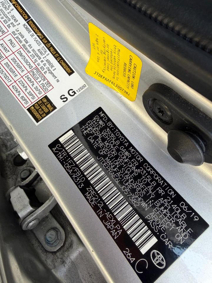 Toyota Corolla LE CVT (Natl) 2020