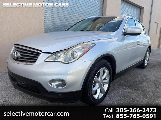 Silver 2010 INFINITI EX35 Journey RWD SUV / Crossover Rear-Wheel Drive Automatic