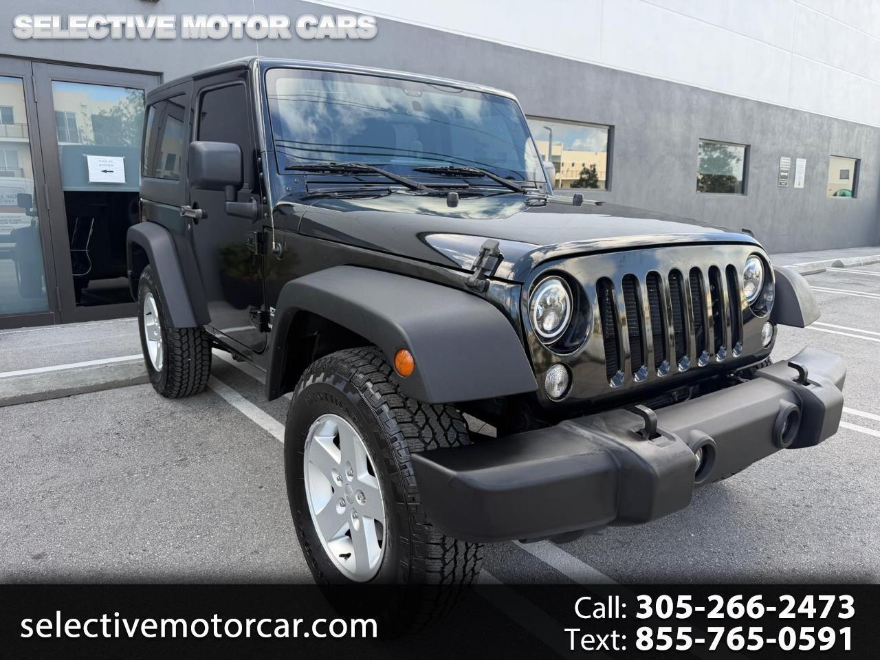 2018 Jeep Wrangler JK Sport S 4x4