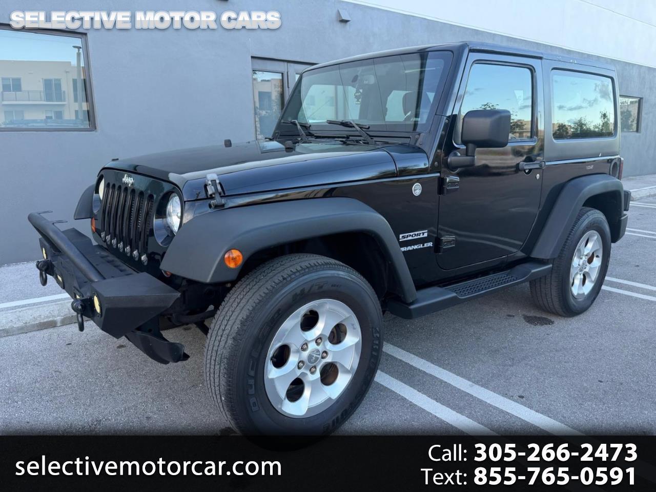 2013 Jeep Wrangler 4WD 2dr Sport