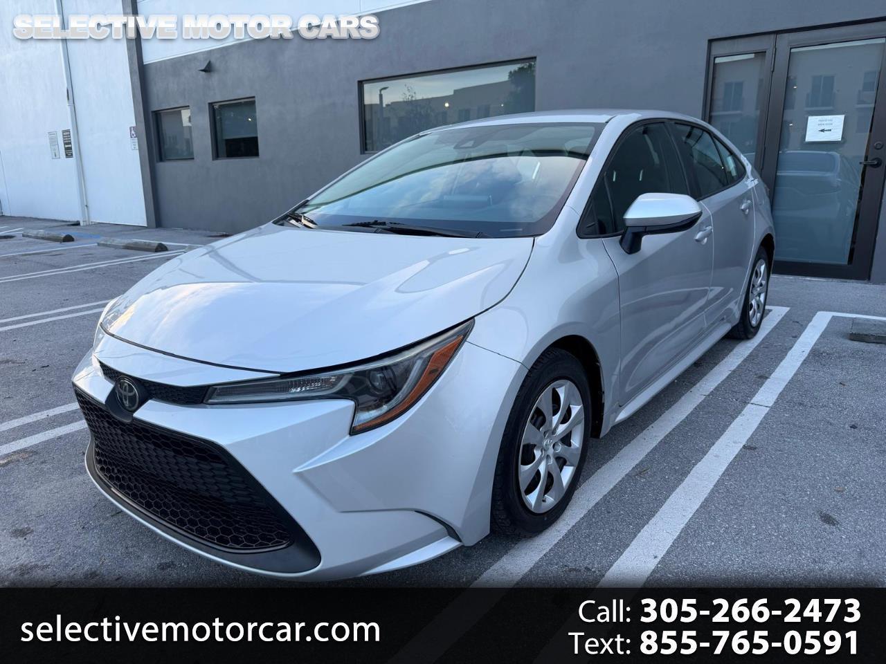 2020 Toyota Corolla LE CVT (Natl)