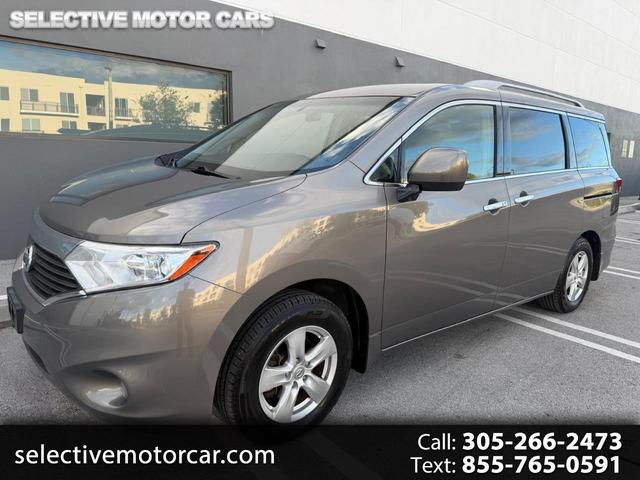 Bronze 2016 Nissan Quest Minivan Front-Wheel Drive Automatic