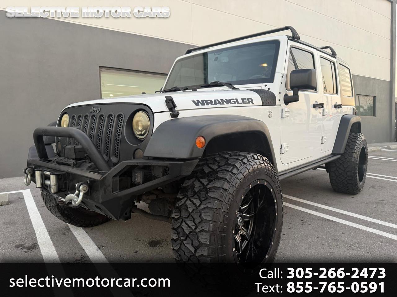 Jeep Wrangler Unlimited 4WD 4dr Black Bear *Ltd Avail* 2016