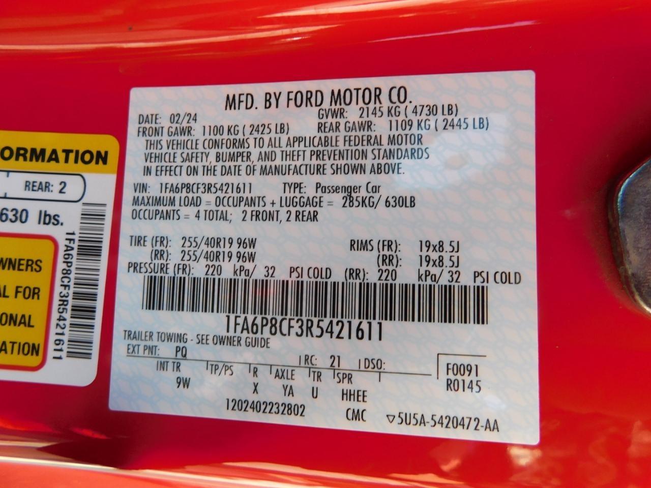 Ford Mustang  2024