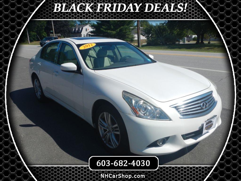 2012 INFINITI G Sedan 37x