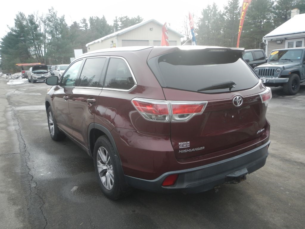 Toyota Highlander XLE AWD V6 2014