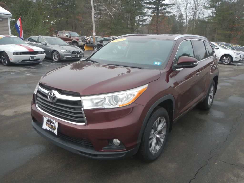 Toyota Highlander XLE AWD V6 2014