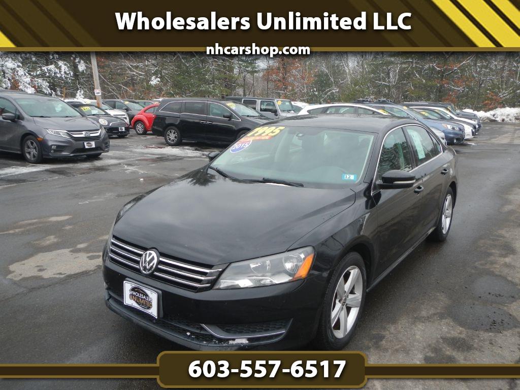 2015 Volkswagen Passat SE PZEV 6A