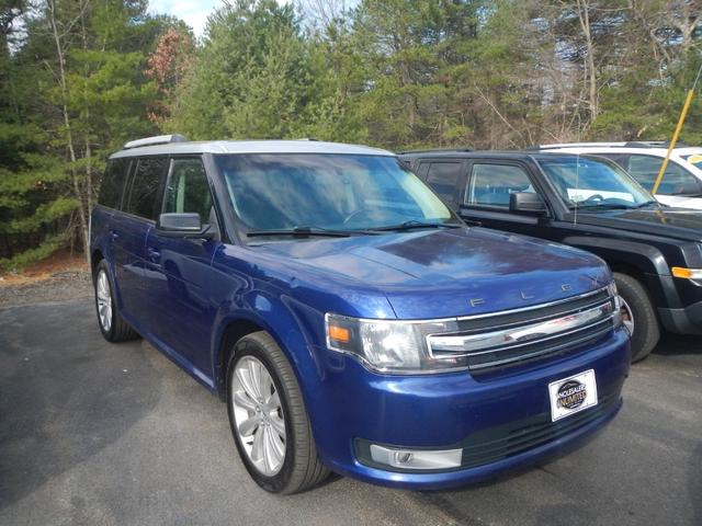 Blue 2013 Ford Flex SEL AWD SUV / Crossover All-Wheel Drive Manual
