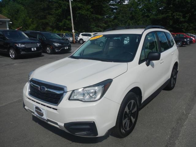 White 2018 Subaru Forester SUV / Crossover All-Wheel Drive Automatic
