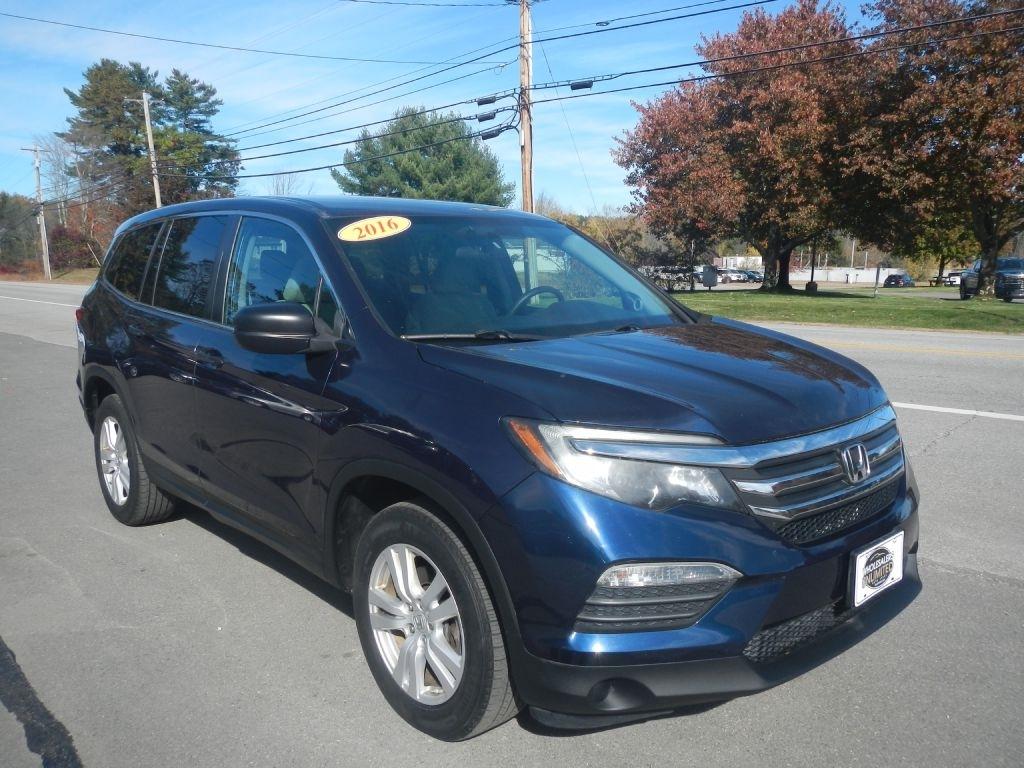 Blue 2016 Honda Pilot SUV / Crossover All-Wheel Drive Automatic
