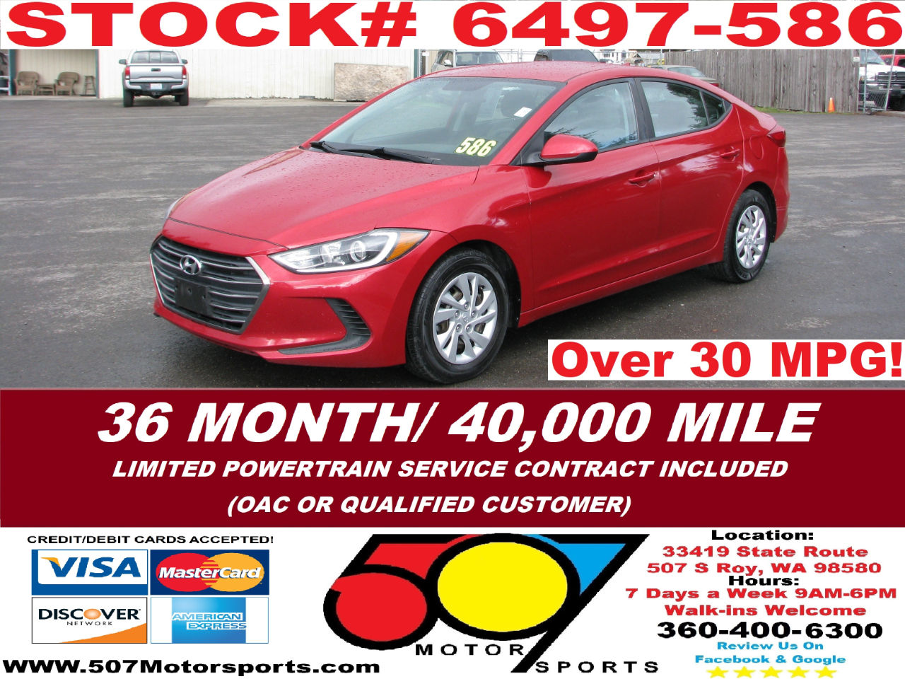 2017 Hyundai Elantra SE