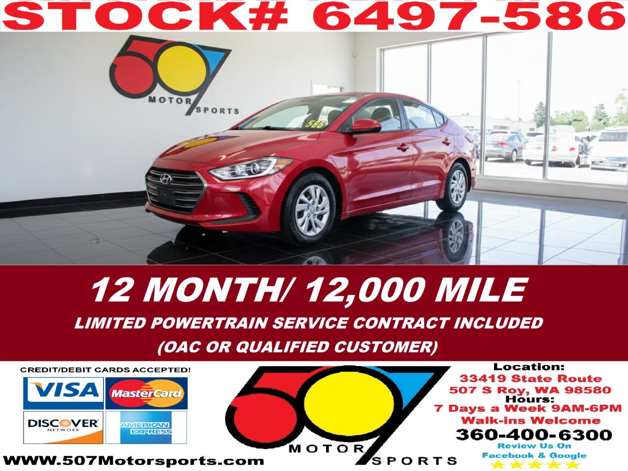 2017 Hyundai Elantra SE