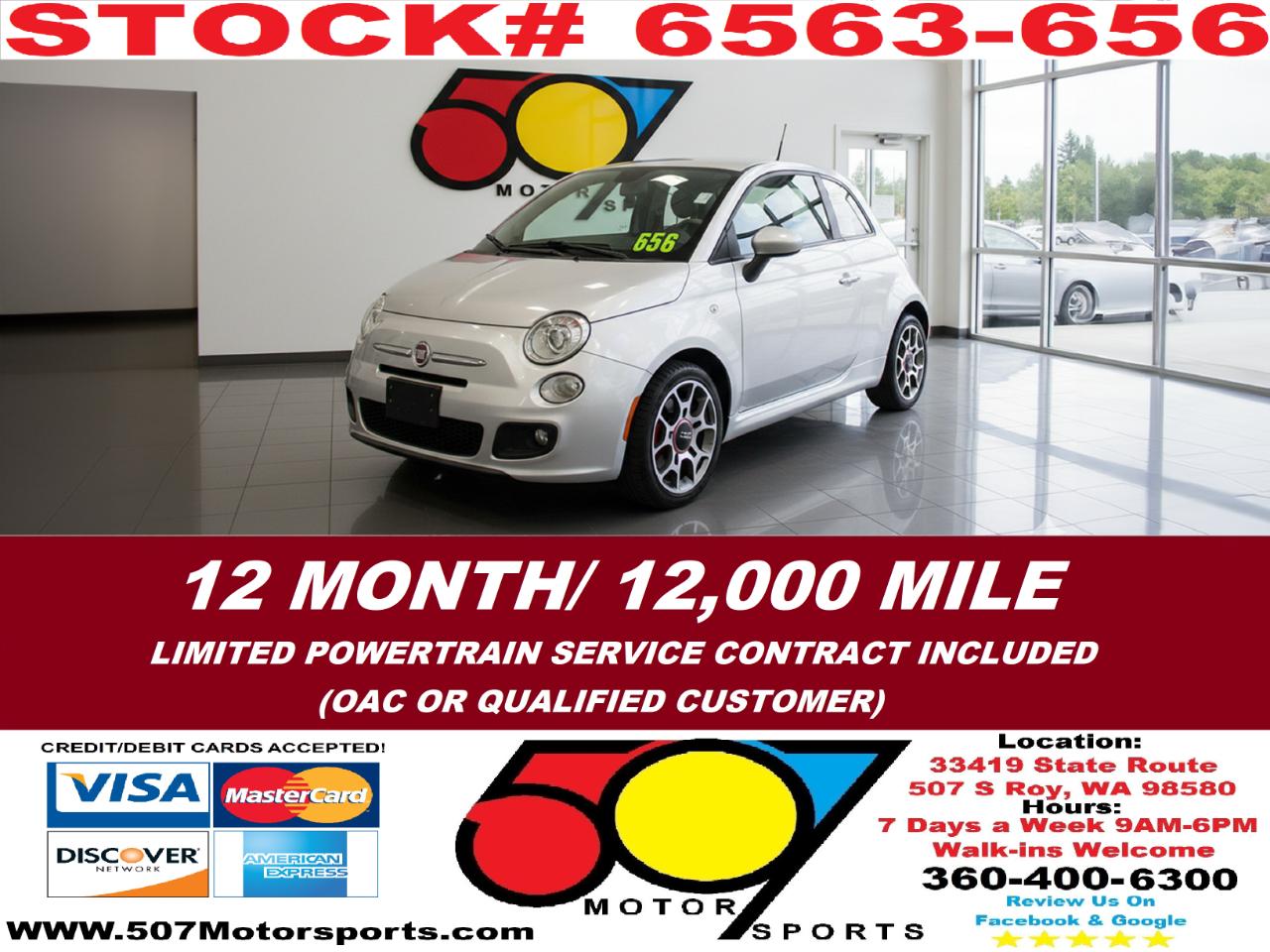 2013 Fiat 500 Sport