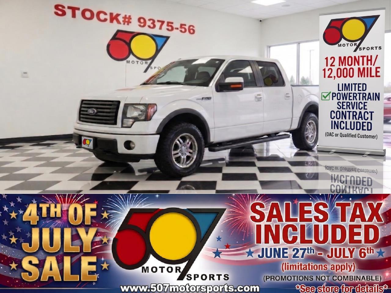 2012 Ford F-150 FX4 4WD SuperCrew