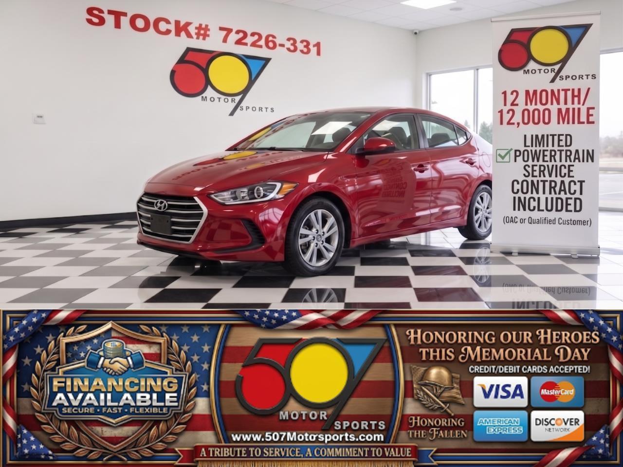 2017 Hyundai Elantra SE