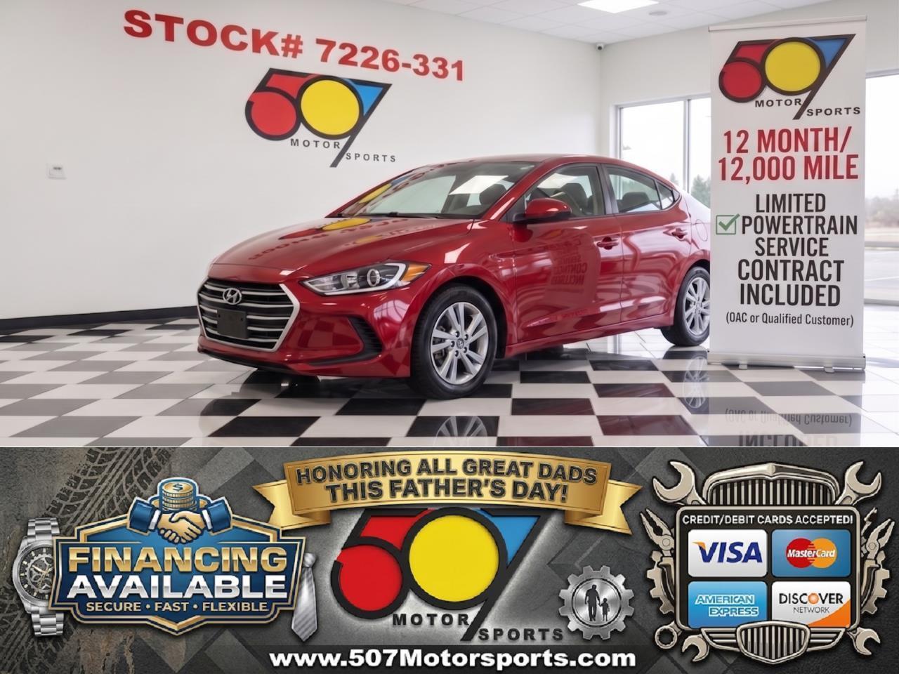 2017 Hyundai Elantra SE