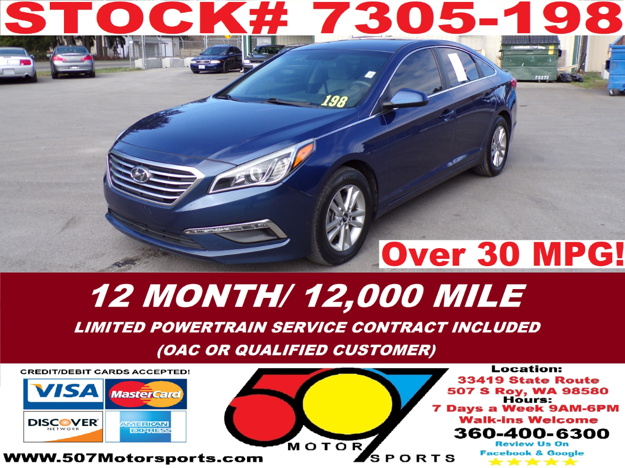 2015 Hyundai Sonata SE