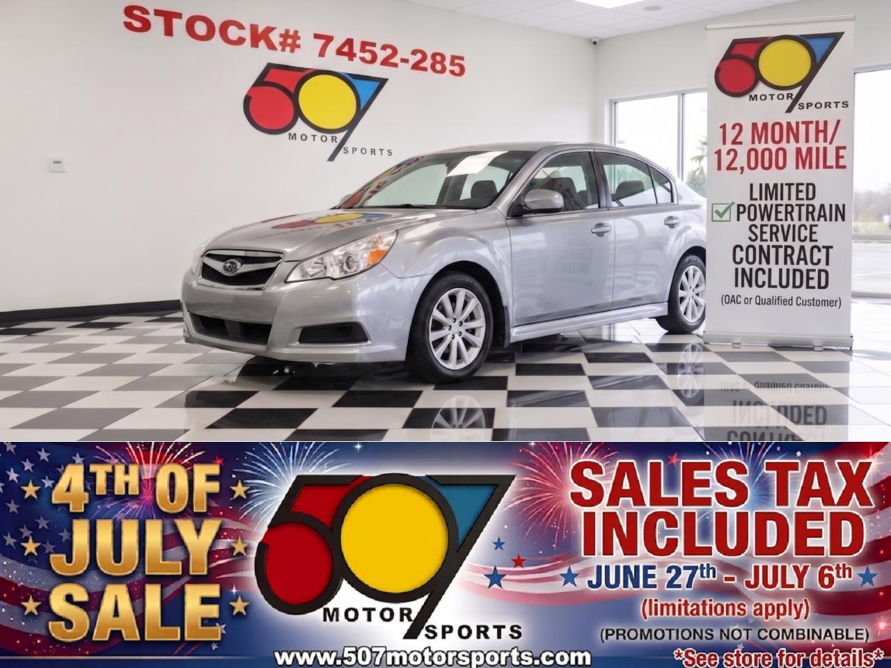 2012 Subaru Legacy 2.5i Premium