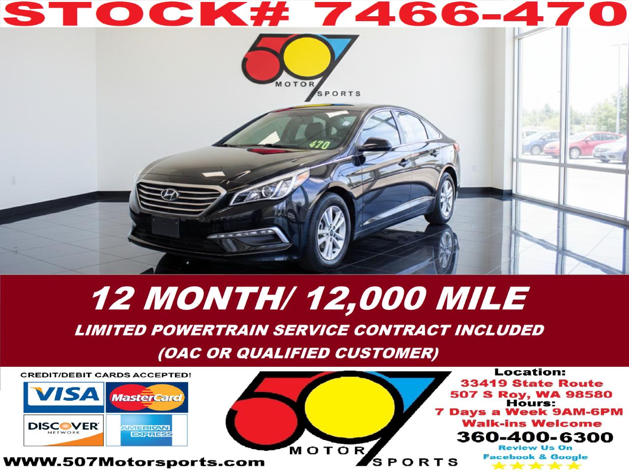 2015 Hyundai Sonata SE