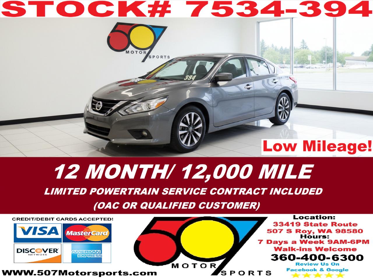 2017 Nissan Altima SL