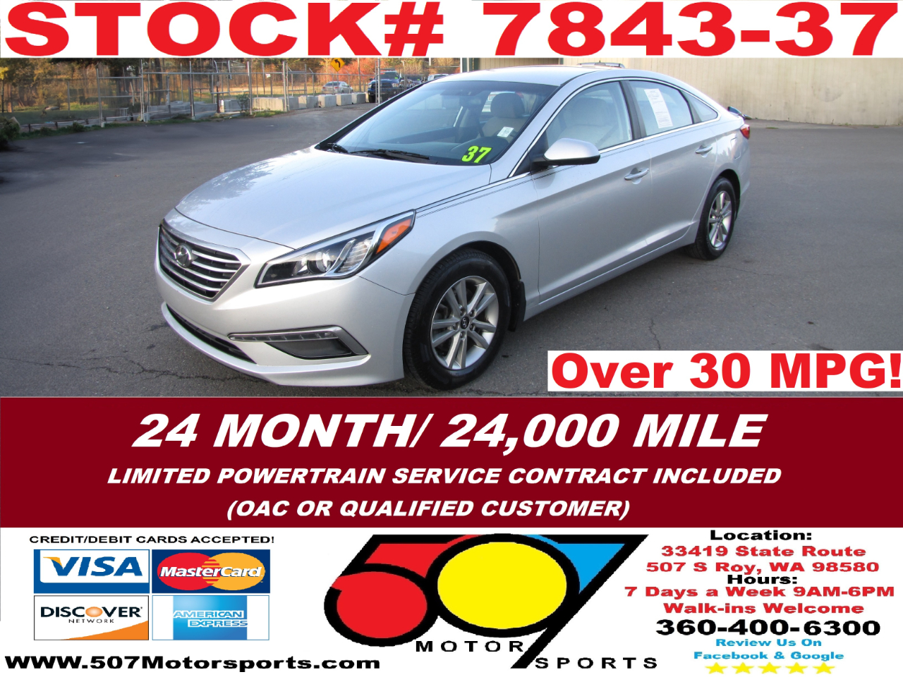2015 Hyundai Sonata SE