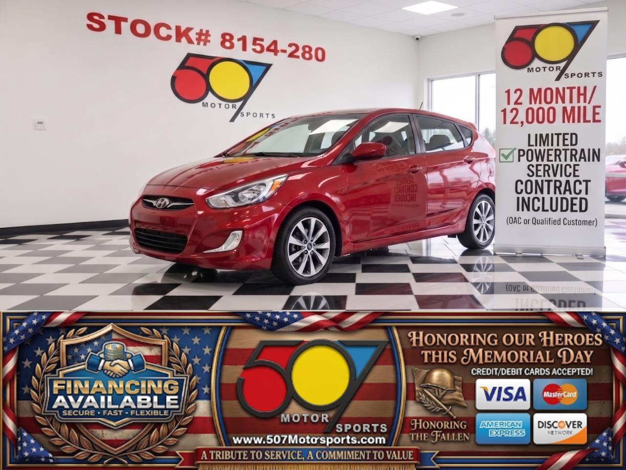 2015 Hyundai Accent Sport 5-Door 6A