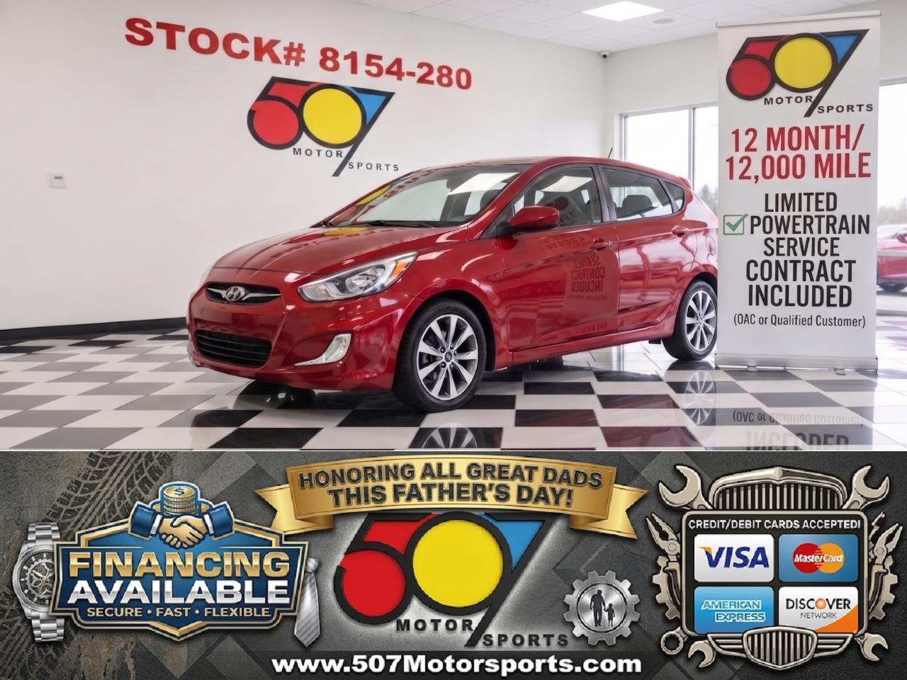 2015 Hyundai Accent Sport 5-Door 6A
