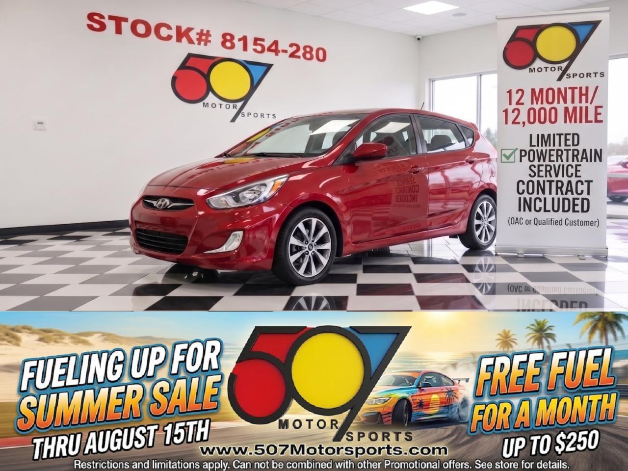 2015 Hyundai Accent Sport 5-Door 6A