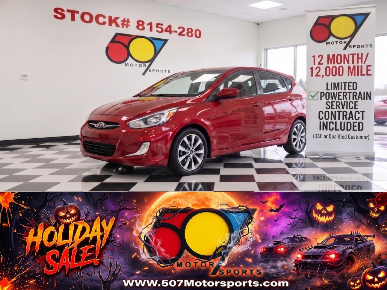  2015 Hyundai Accent Sport 4-Door Hatchback FWD   