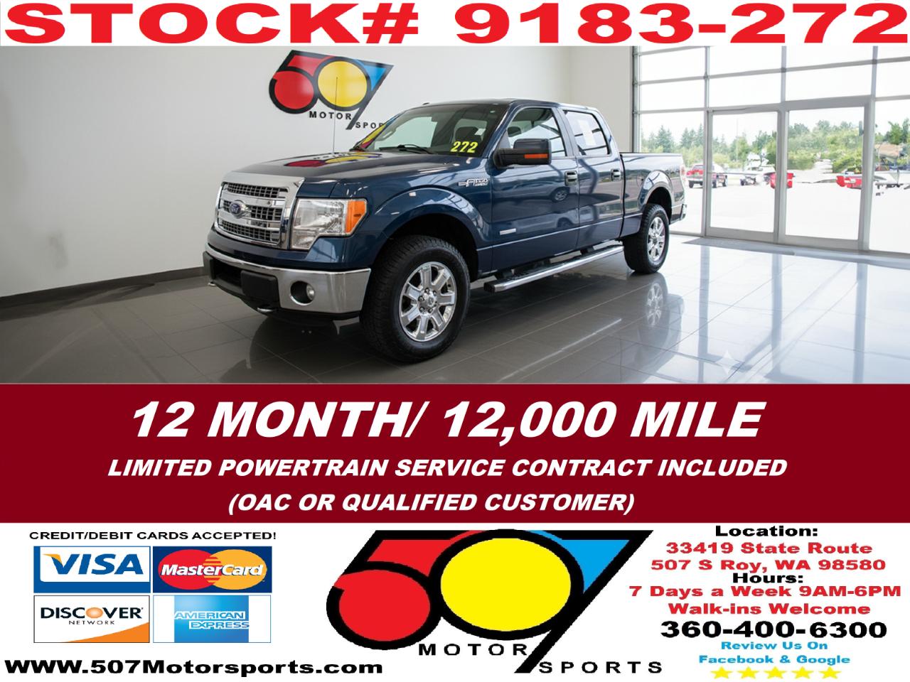 2014 Ford F-150 XLT SuperCrew 6.5-ft. Bed 4WD