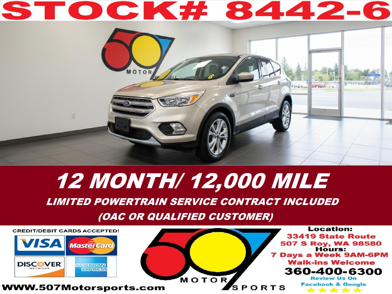 2017 Ford Escape SE FWD