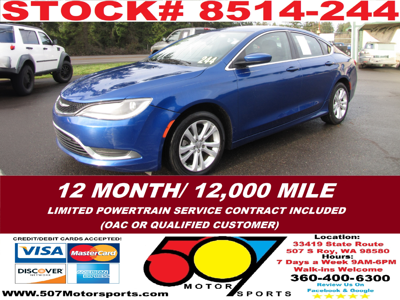 2016 Chrysler 200 Limited