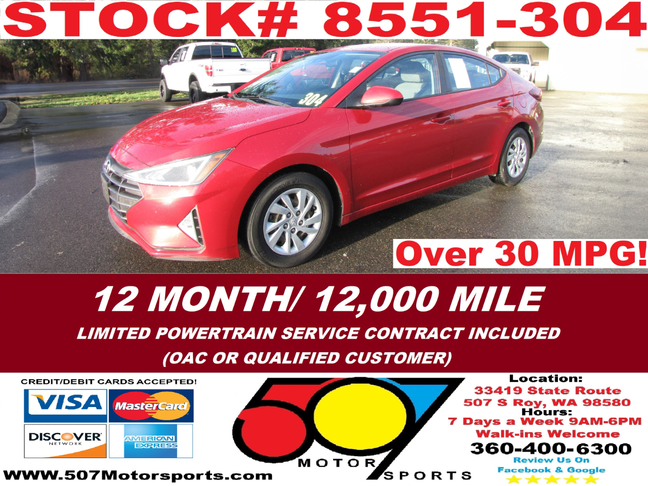 2020 Hyundai Elantra SE 6M