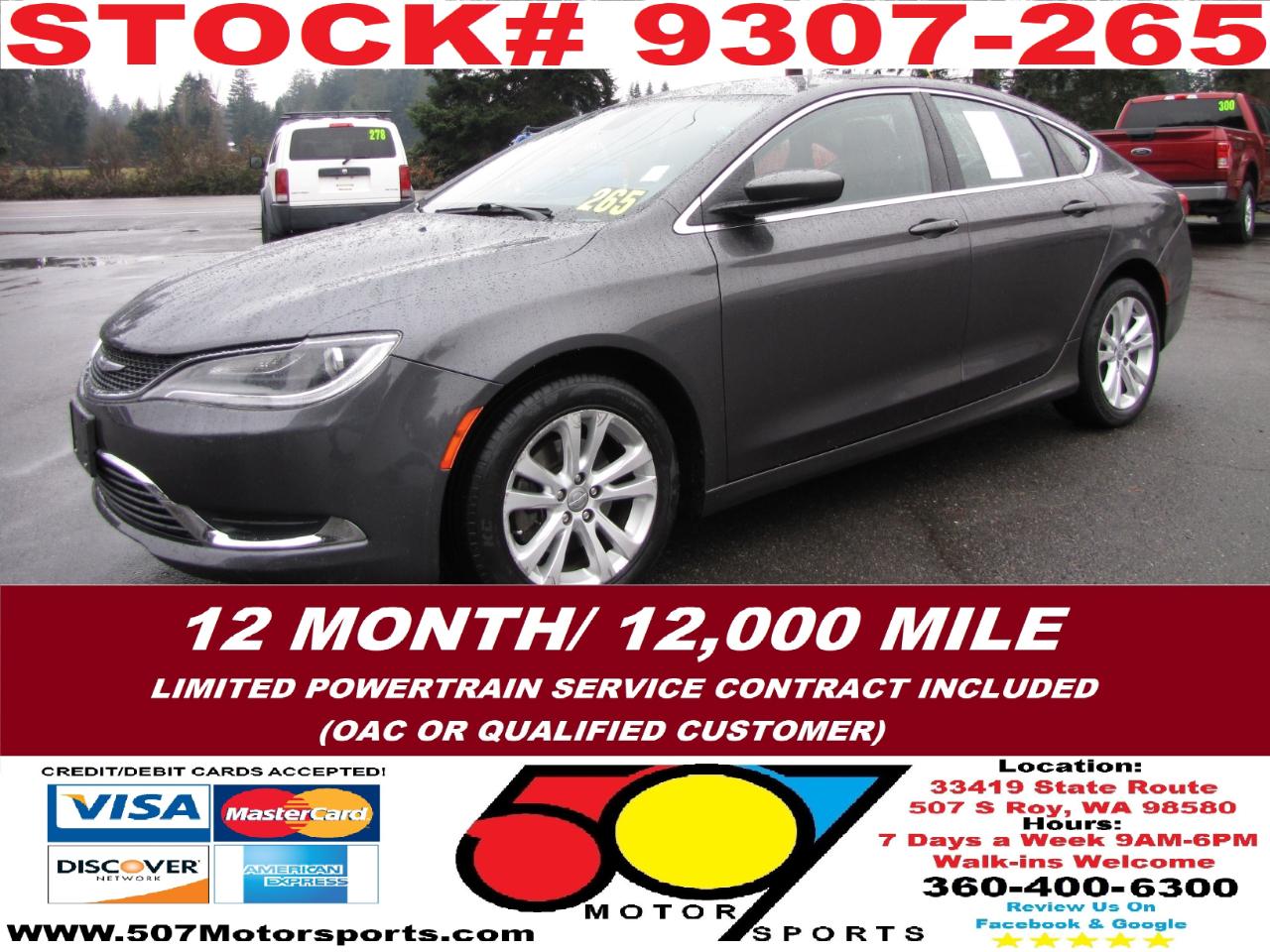 2016 Chrysler 200 Limited