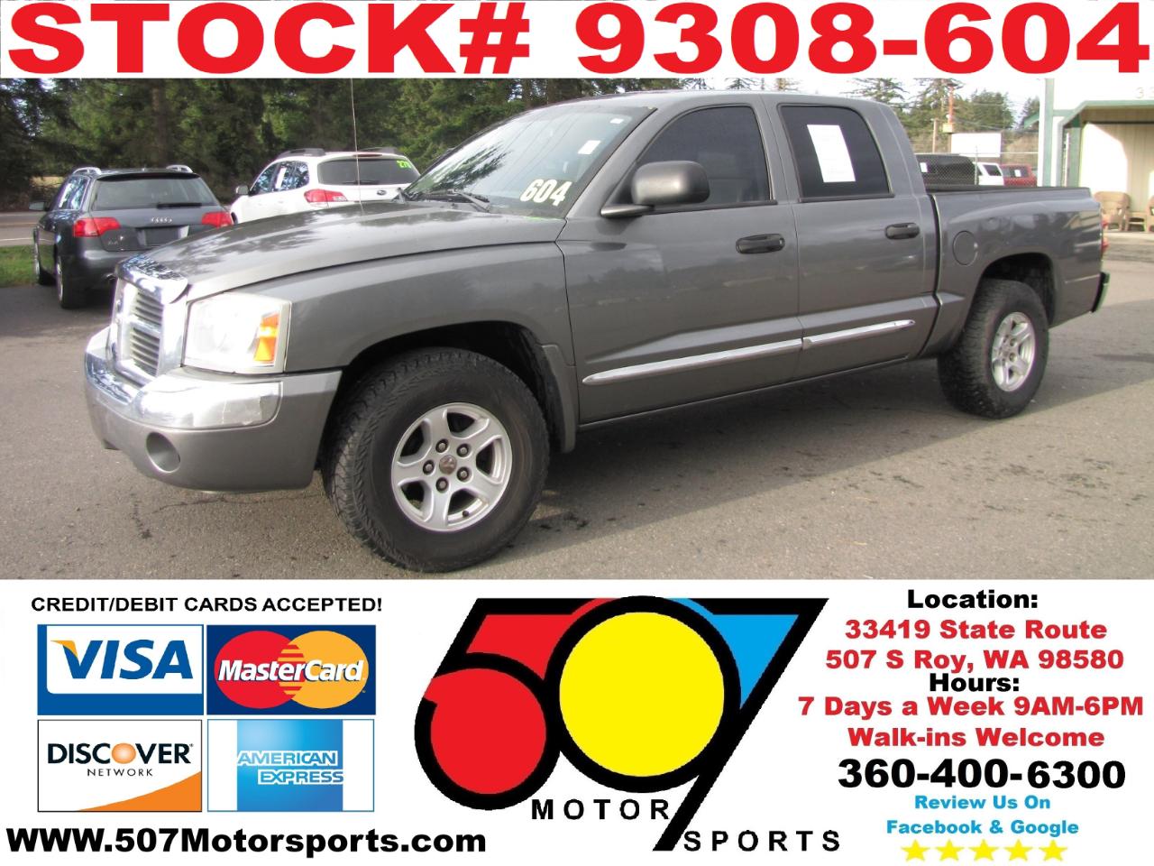 2005 Dodge Dakota Laramie Quad Cab 4WD