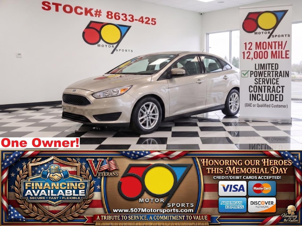 2018 Ford Focus SE Sedan