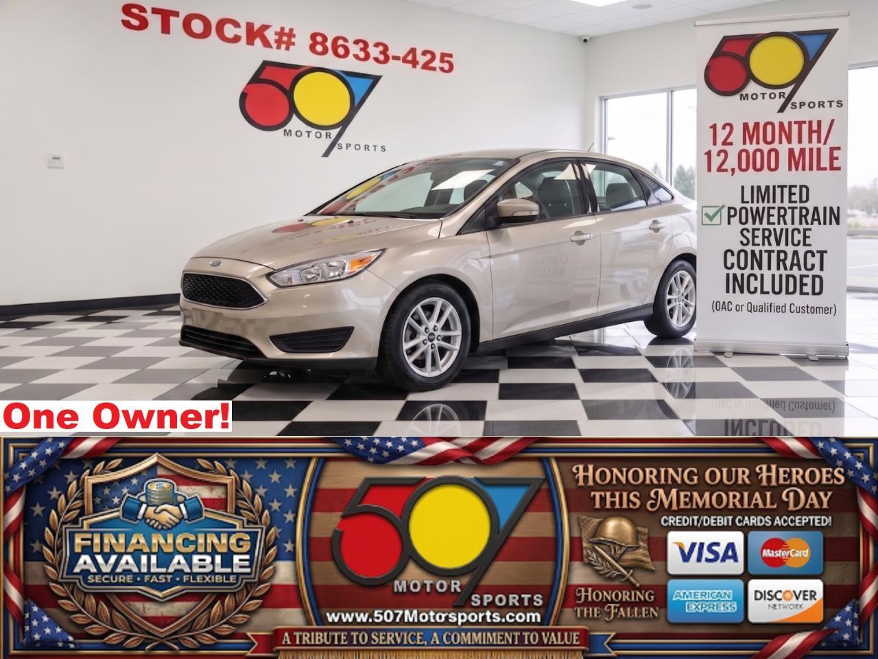 2018 Ford Focus SE Sedan
