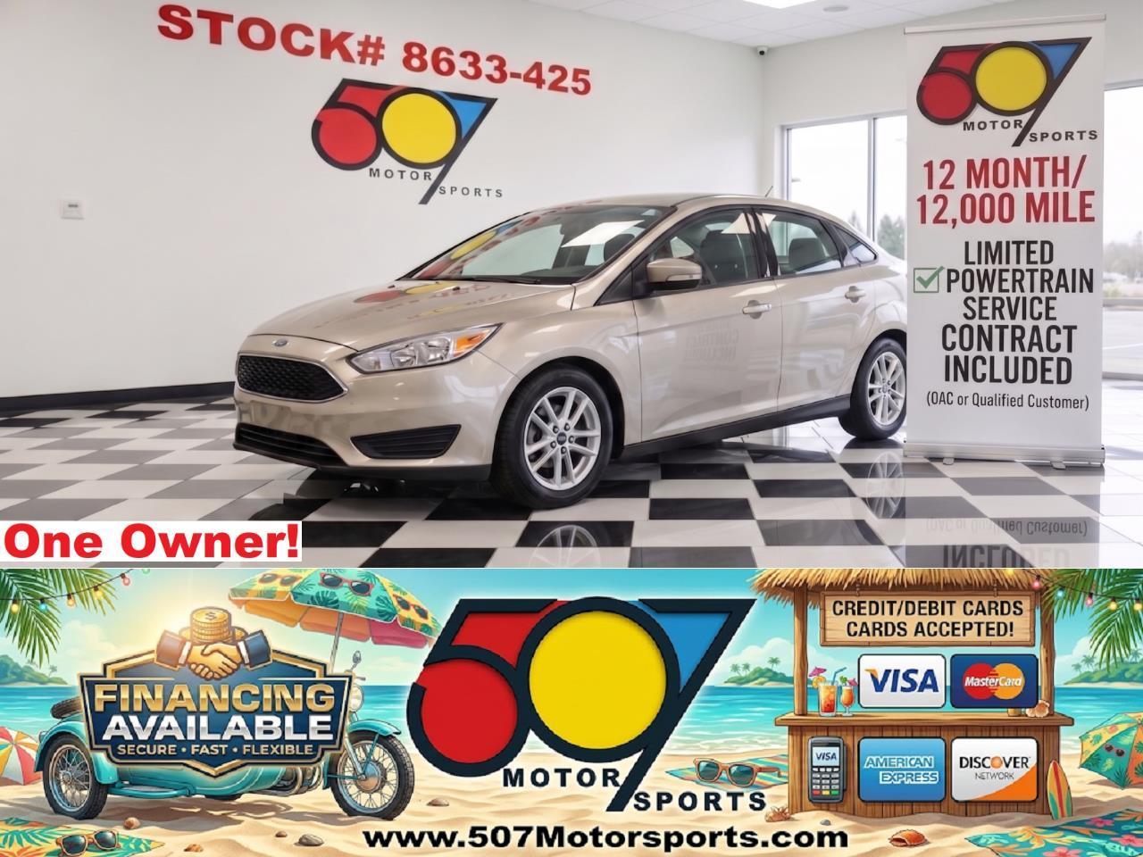 2018 Ford Focus SE Sedan