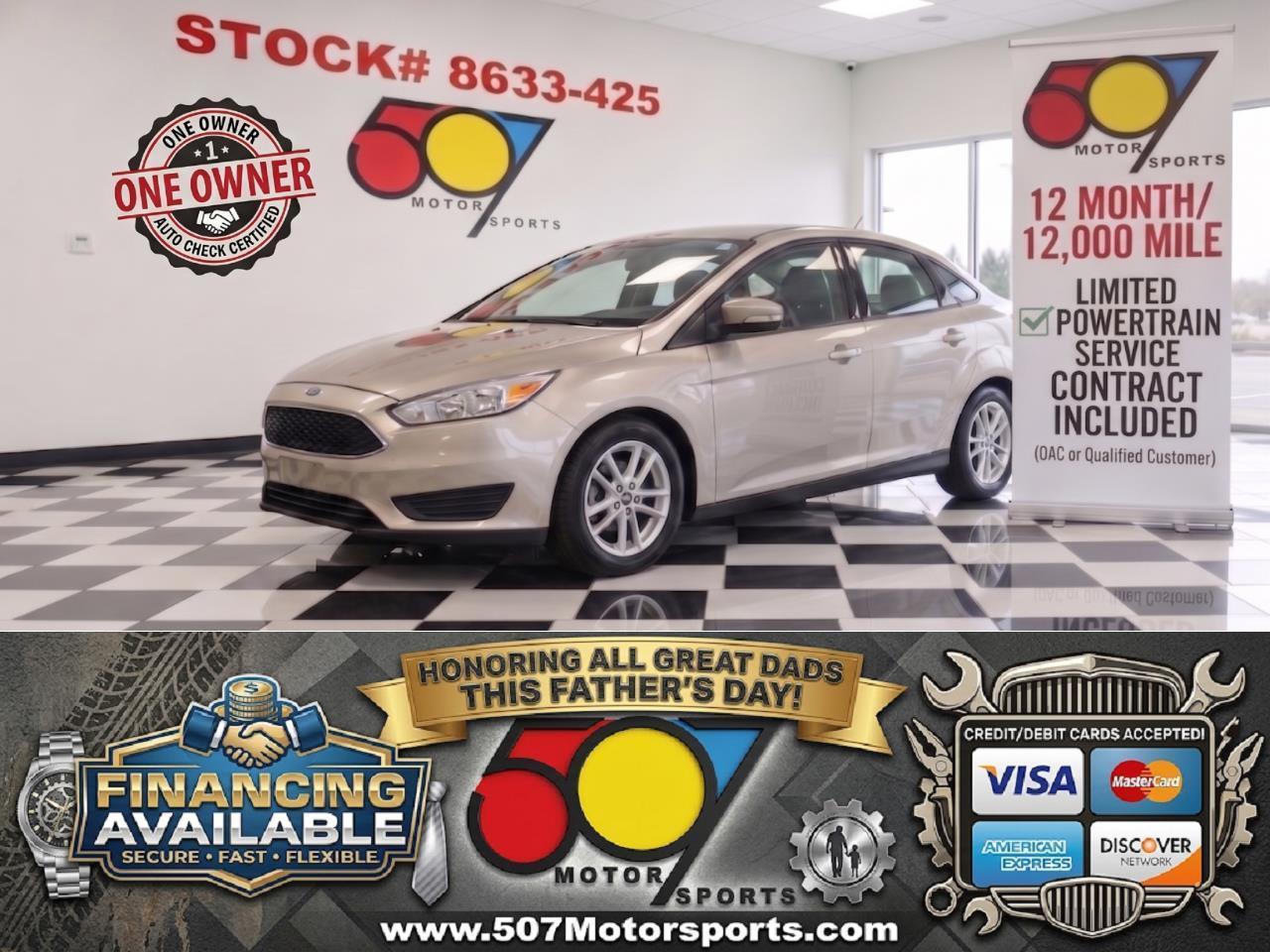 2018 Ford Focus SE Sedan