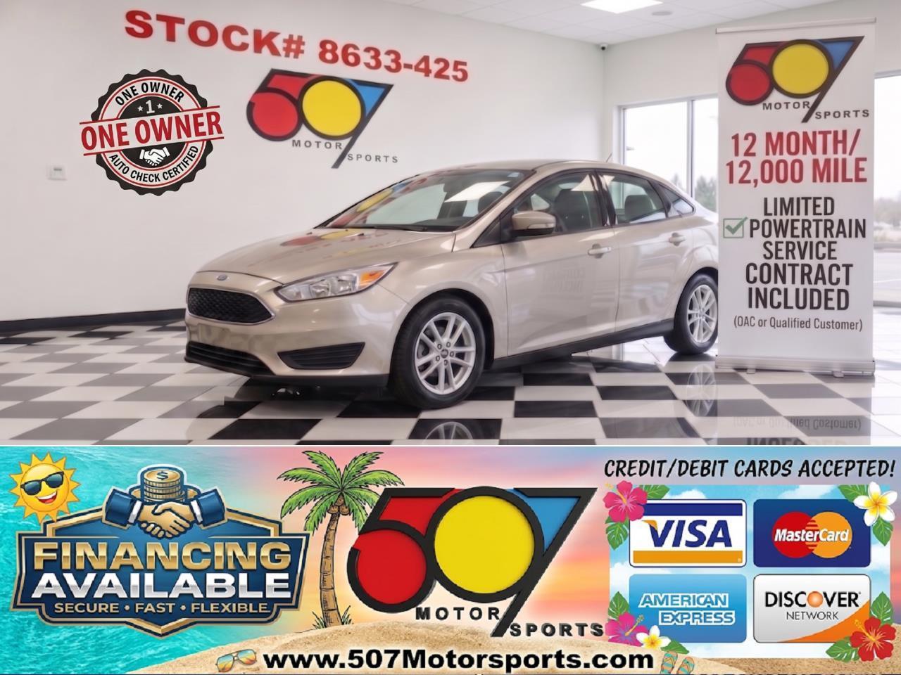 2018 Ford Focus SE Sedan