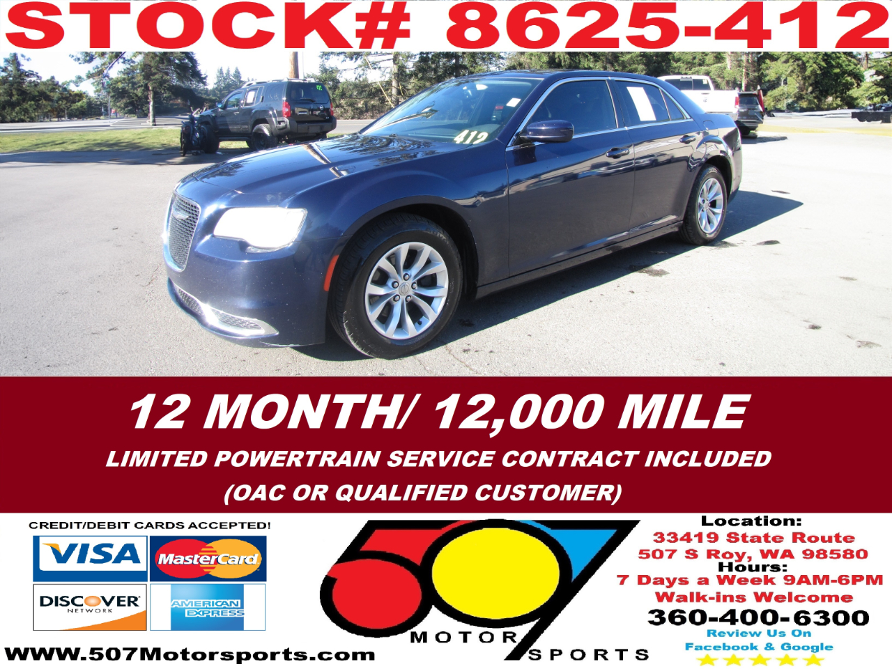 2016 Chrysler 300 Limited RWD