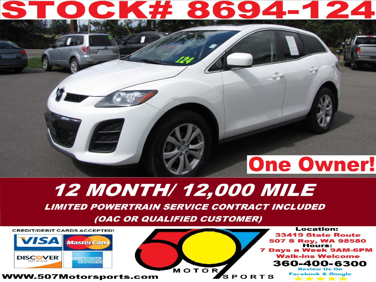 2011 Mazda CX-7 s Touring's photo