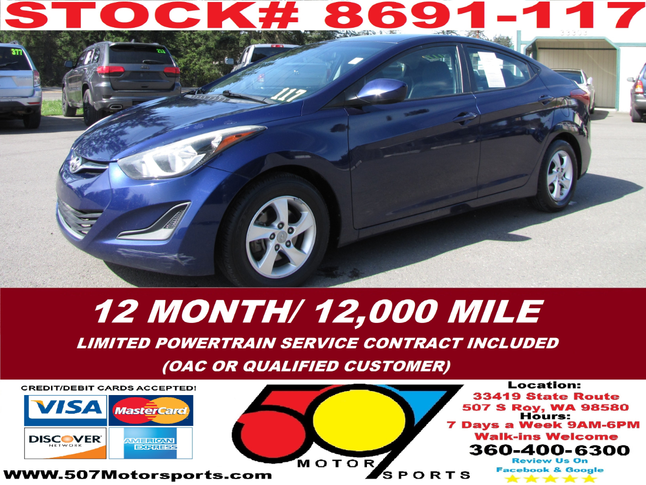 2014 Hyundai Elantra Limited