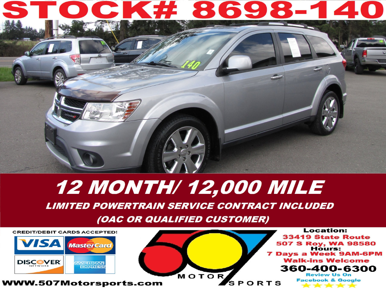 2015 Dodge Journey R/T AWD
