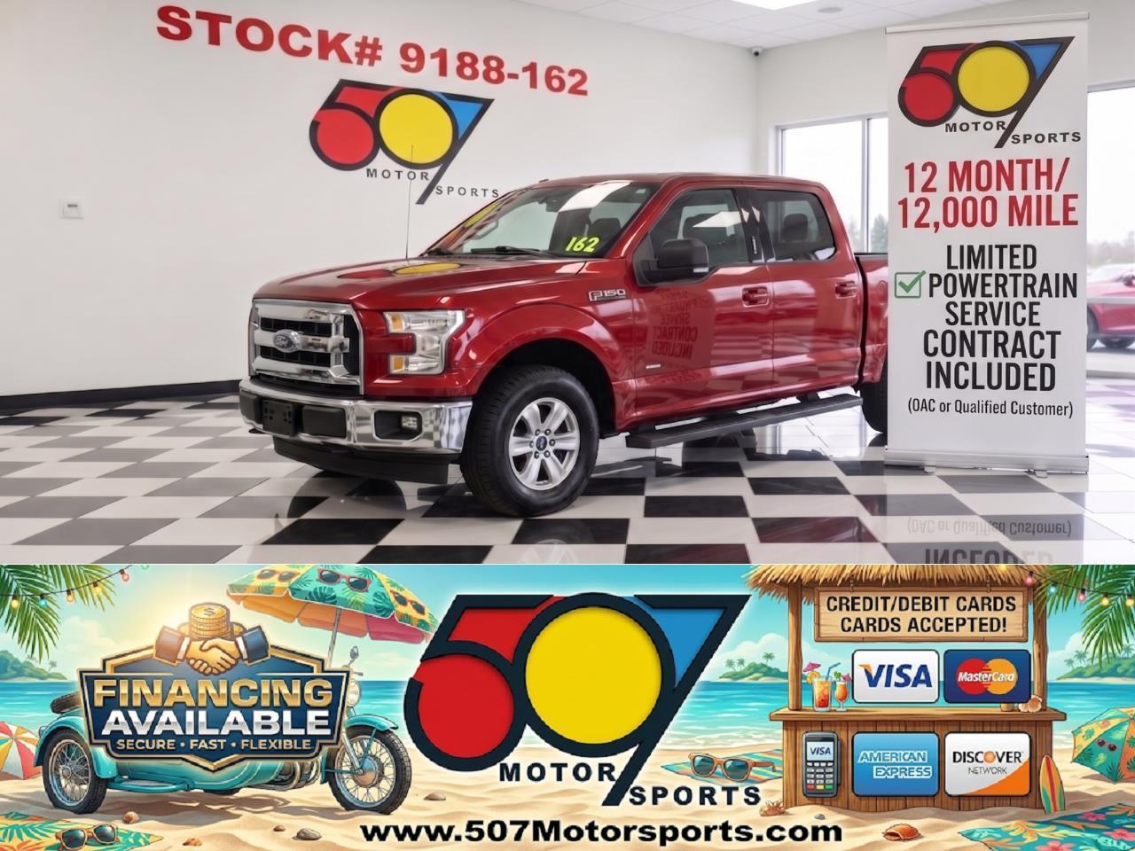 2017 Ford F-150 XLT SuperCrew 5.5-ft. Bed 4WD