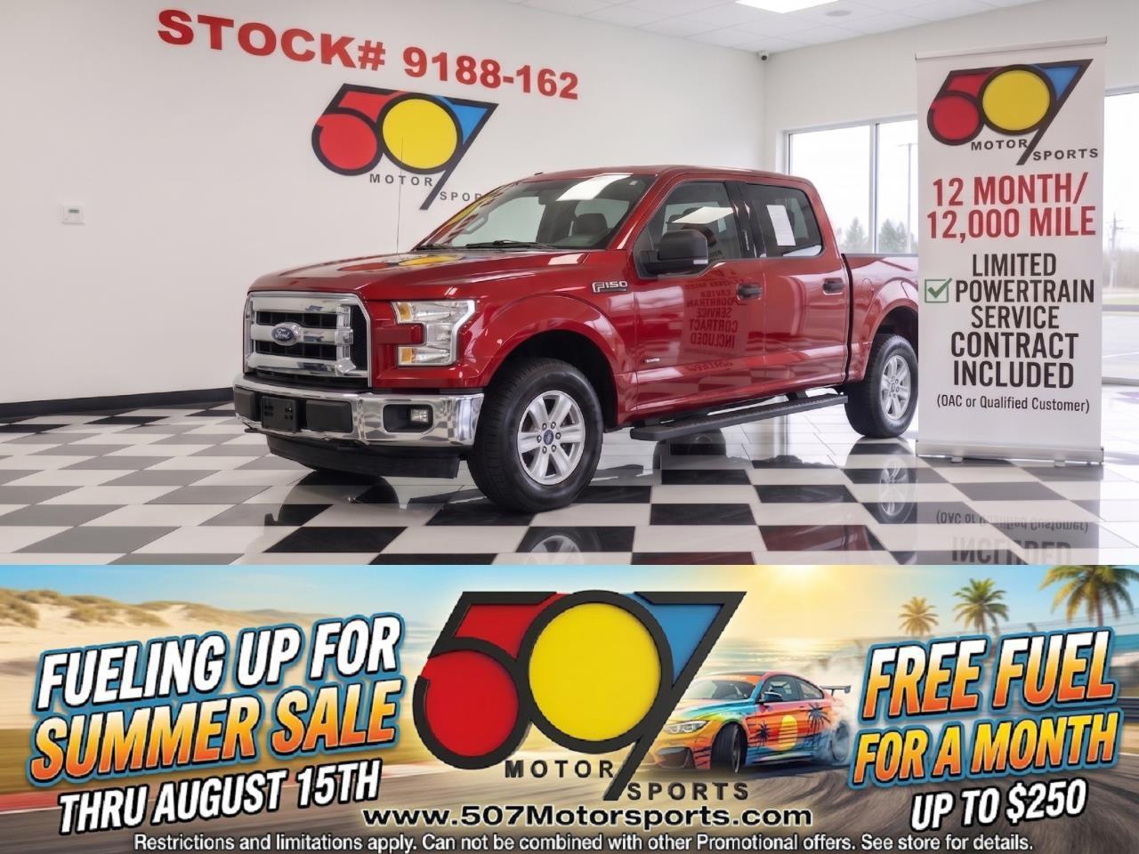 2017 Ford F-150 XLT SuperCrew 5.5-ft. Bed 4WD
