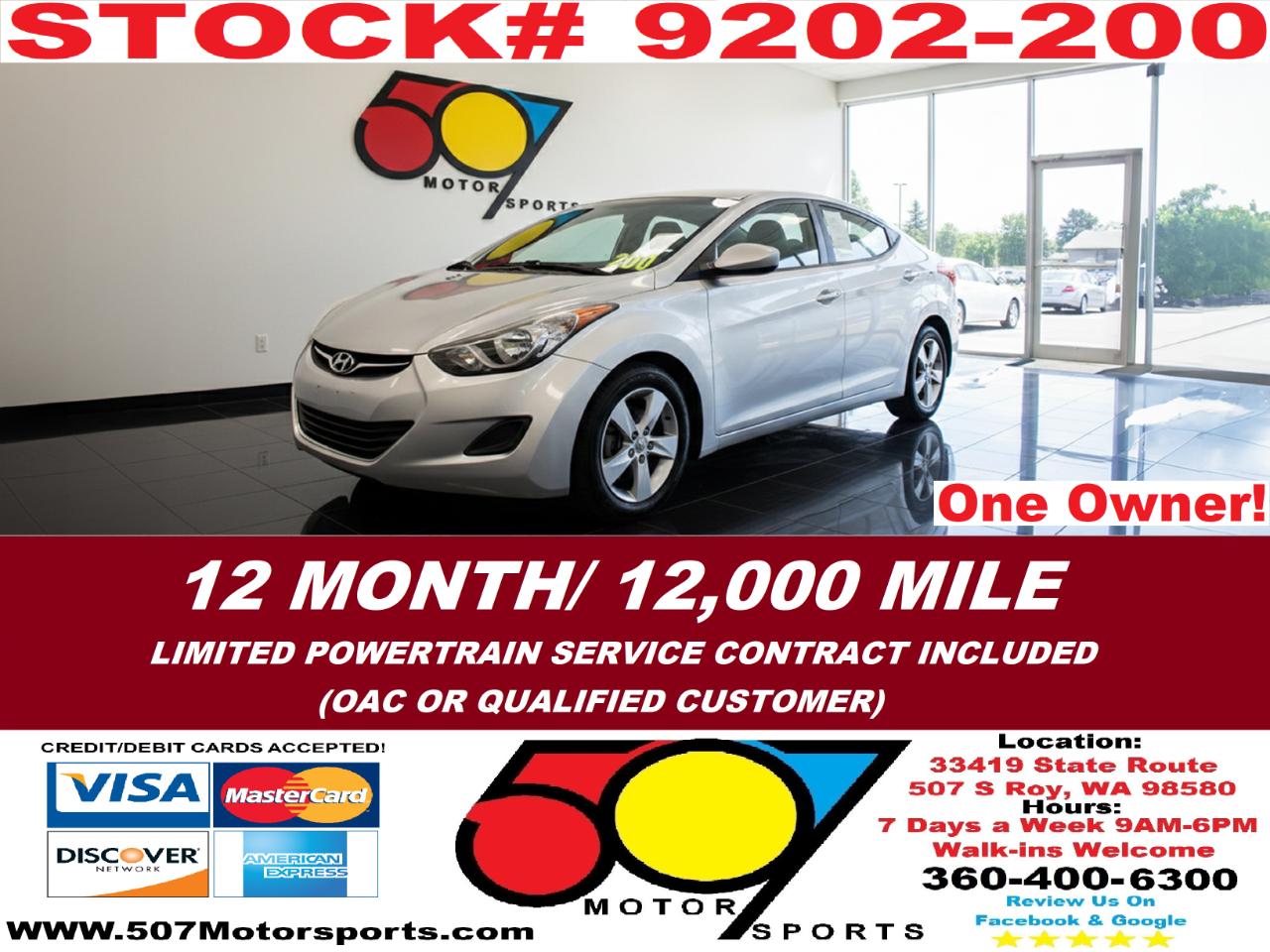 2013 Hyundai Elantra Limited