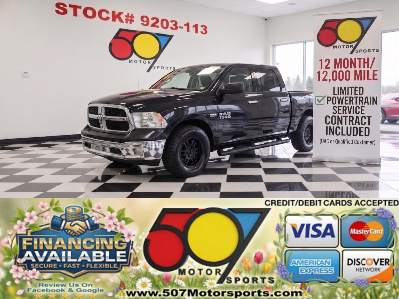 2016 RAM 1500 SLT Crew Cab SWB 4WD