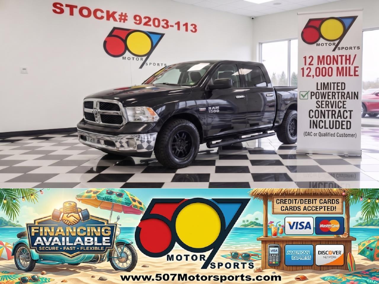 2016 RAM 1500 SLT Crew Cab SWB 4WD